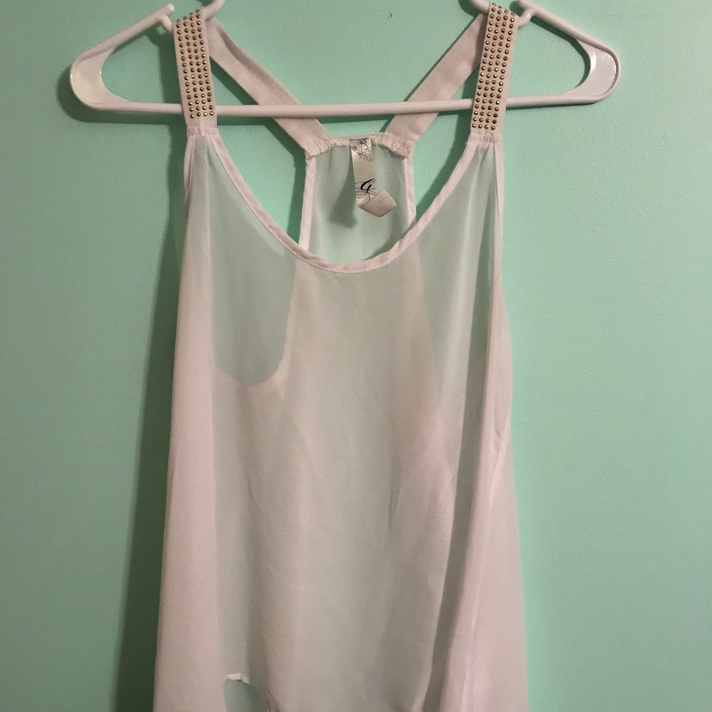 White Tank Top